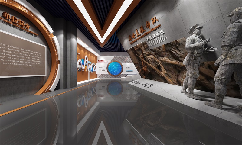 3某部隊(duì)榮譽(yù)室