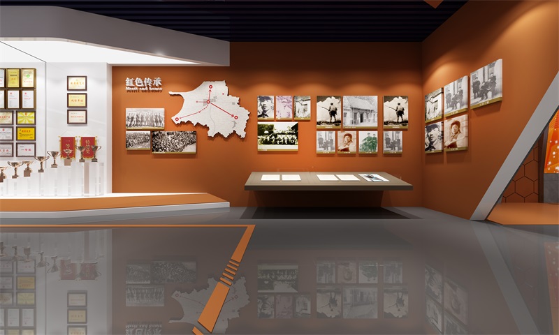 3某部隊(duì)榮譽(yù)室